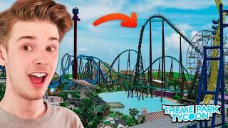 BEST Six Flags MEGA PARK in Theme Park Tycoon 2! 