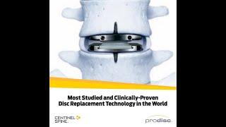 Centinel Spine: Why prodisc L ?