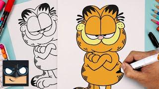 How To Draw Garfield