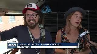 Mile of Music begins in Appleton