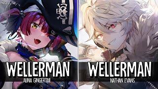 [Switching Vocals] - Wellerman Female x Male | Nathan Evans  Alina Gingertail (Benjamin Pulliam)