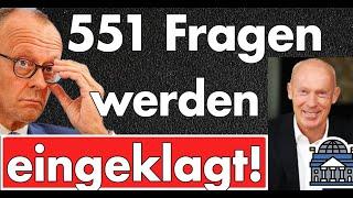 Fluchtweg abgeschnitten! 551 NGO-Fragen der CDU werden eingeklagt von Nius mit RA Steinhöfel!