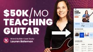 Case Study: How A Guitar Teacher Built a $50K/mo Online Business
