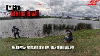 Memang GANAS‼️ Hampir TERSUNGKUR Di Tarik Ikan‼️Pengumuman GIVEAWAY..