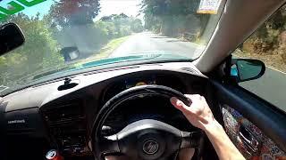 Nissan Stagea beach cruise *pov*