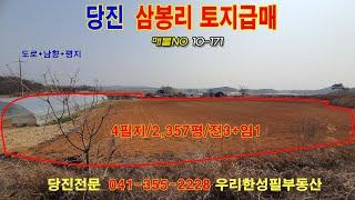 [당진석문면삼봉리토지매매] 10-171｜우리한성필부동산