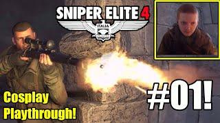 Karl Lands In Italy And Kills General Schmidt, Road To Sniper Elite 5- Sniper Elite 4 Italia Part 1