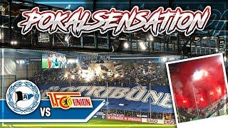 Vlog: Arminia Bielefeld - Union Berlin // Bielefeld schafft das Pokalwunder!