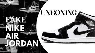 Unboxing Fake Nike Air Jordan | Unboxio Unboxo |4K | Fake Jordan Under 500/-