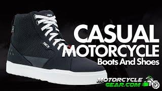 Checking Out Casual Motorcycle Boots And Shoes!