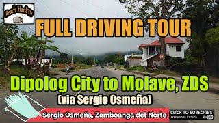 Dipolog City to Molave, ZDS | Full Driving Tour | Hyperlapse