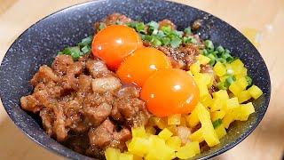 ASMR COOKING | Braised pork on Ramen 魯肉 滷肉