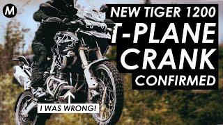 New 2022 Triumph Tiger 1200 WILL Get Their T-Plane Crank!