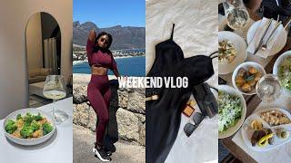 WEEKEND VLOG | wine tasting, long walks, lunching, dermaplaning routine & more!