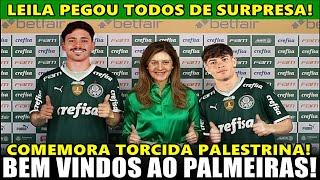 PODE COMEMORAR! LEILA AGE CALADA E FAZ ABEL PULAR DE ALEGRIA! DUAS GRANDES CONTRATAÇÕES NO PALMEIRAS