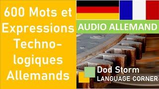 Vocabulaire Technique Allemand - 600 Mots et expressions de Technologie et Informatique