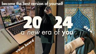 Become the BEST version of yourself in 2024 (goal setting, vision board, reflections)