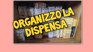 ORGANIZZO LA DISPENSA\ PULISCO E RIORDINO CON VOI\ SUPER LAVORO