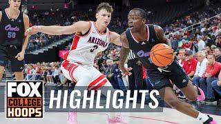 No. 14 Florida Atlantic Owls vs. No. 4 Arizona Wildcats Highlights | CBB on FOX