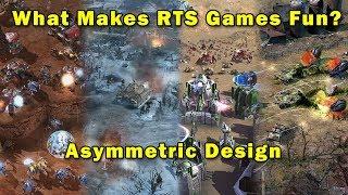 What Makes RTS Games Fun: Asymmetric Design in RTS