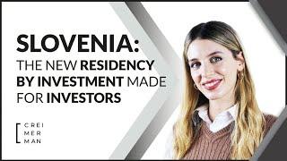  Slovenia Residency By Investment  | Made For Investors  | Possibility of Citizenship  | Europe