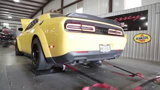 880 Rear Wheel HP Dodge Demon Chassis Dyno Testing