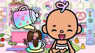 I gave birth to a big and tiny baby  | Toca Life Sad Story 