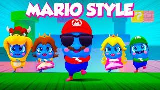 Super Mario Bros song - GANGNAM STYLE  (강남스타일) PSY parody by The Moonies | Funniest video ever!