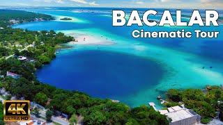 Bacalar Cinematic Drone Video in Quintana Roo, Mexico in 4k