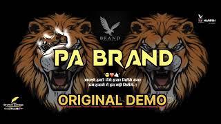 ONLY PA BRAND DJ DEMO PAWAN ACOUSTIC  #viral #video #demo #dj #compitition