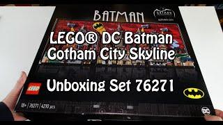 Unboxing LEGO Batman: The Animated Series Gotham City Skyline (Set 76271)