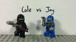 Lego Ninjago: Cole vs Jay