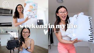 What’s In My lululemon Crossbody Bag + Review |Viral Snoopy Pjs | Huge lululemon haul sneak peak