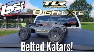 Belted Katars on the Losi 8ight XTE. Amazing!