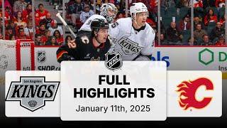 NHL Highlights | Kings vs. Flames | January 11, 2025