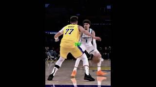 LaMelo Ball CROSSES UP Luka Doncic 