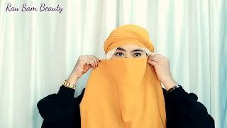 Trending Arabic Hijab  Styles With Niqab | Niqab Hijab Tutorial |beautiful Arabian Hijab 2024 |