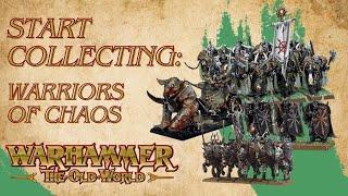 Start Collecting Warhammer The Old World: Warriors of Chaos - Battalion Boxed Set