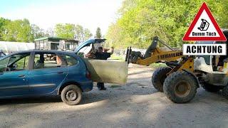 Auto extrem überladen - Wie fährt es sich? | Dumm Tüch