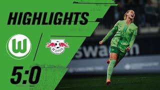 Fünf Tore gegen RB | Highlights | VfL Wolfsburg - RB Leipzig