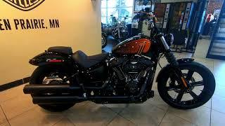 New 2023 Harley-Davidson HD FXBBS Softail Street Bob Motorcycle For Sale In Eden Prairie, MN