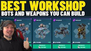 War Robots best workshop weapons and bots mid 2022 | War robot Workshop WR