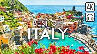 Amazing Italian Destinations in One Walk - Top 10 ITALY [4K Ultra HD/60fps]