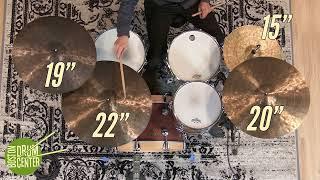 Istanbul Agop 30th Anniversary 19", 20", and 22" Cymbals