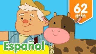 El Viejo MacDonald Tenía Una Granja y Más Canciones infantil | Super Simple Español