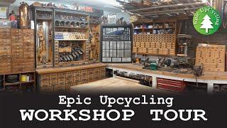 Epic Upcycling Workshop Tour and Update 2024