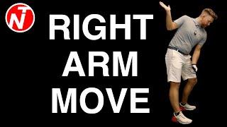 RIGHT ARM MOVEMENT | GOLF TIPS | LESSON 199