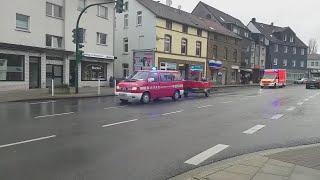 [Wasserrettung] Einsatzfahrten zur Ertrunkenen Person in Essen