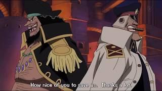 Shiryu Joins Blackbeard's Crew - One Piece Epic Moment