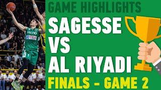 Highlights Sagesse vs Al-Riyadi - Finals - Game 2 - 15 May 2024